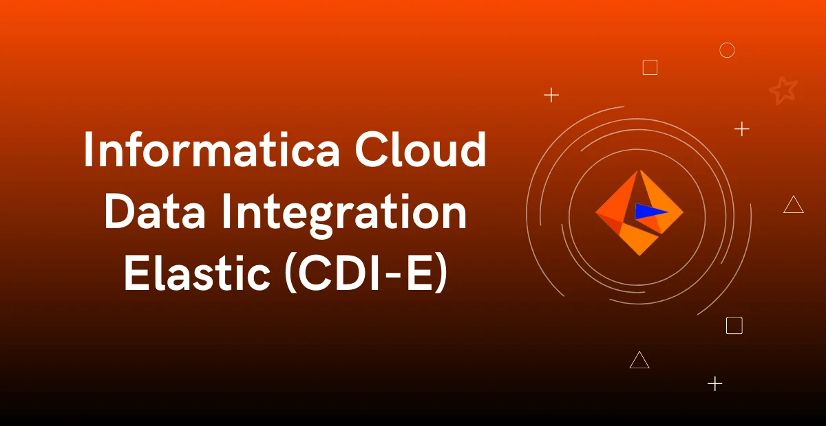 Informatica Cloud Data Integration